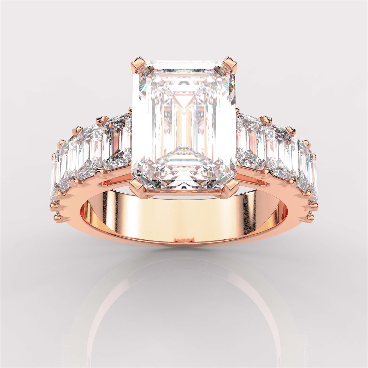 A captivating solitaire diamond engagement ring with IGI Certified Lab Grown Diamond