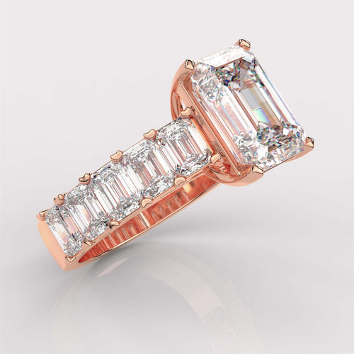 A captivating solitaire diamond engagement ring with IGI Certified Lab Grown Diamond
