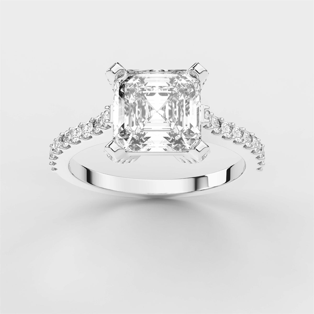 Majestic Diamond Engagement Ring with IGI Certified Lab Grown Diamond